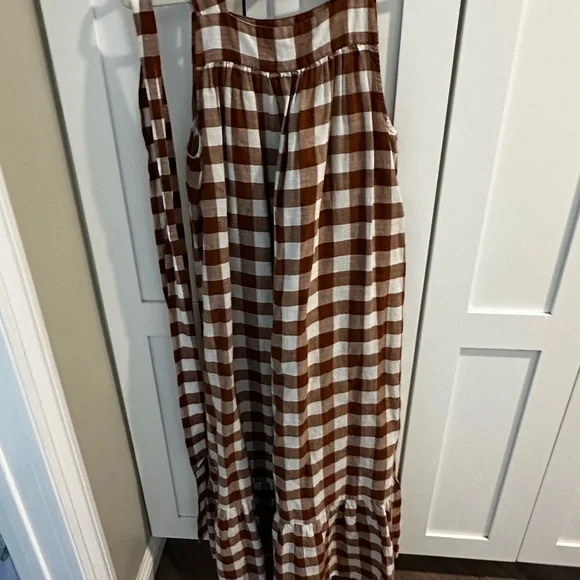 Doen Eve dress in Nutmeg plaid - Picture 7 of 12